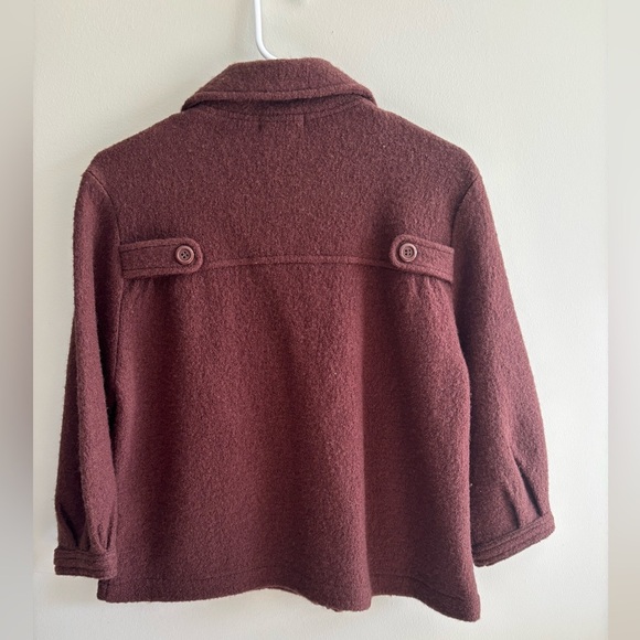 Avalin 100% wool Bubble Sleeve Party Coat Size Medium - Picture 7 of 8